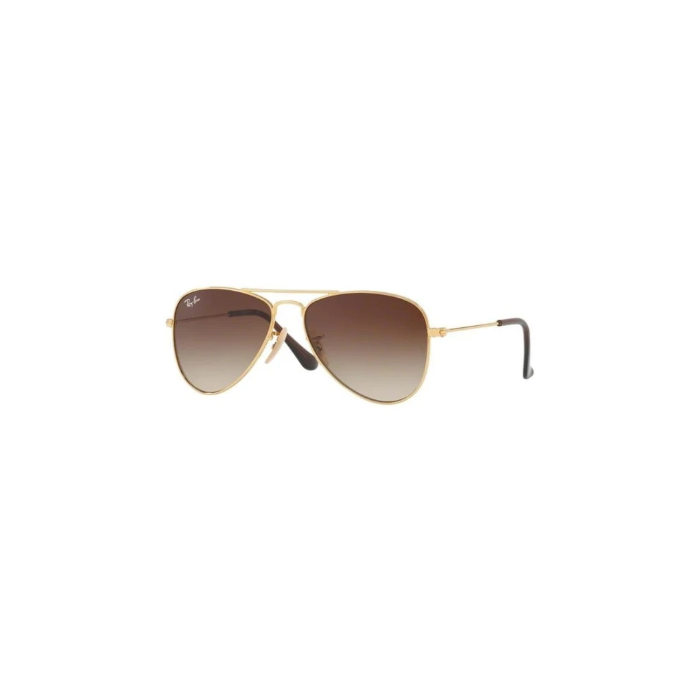 Ray-Ban Unisex Yellow Junior Aviator Rj9506s 223/13 - Sunglasses - 52 Mm - Accessories