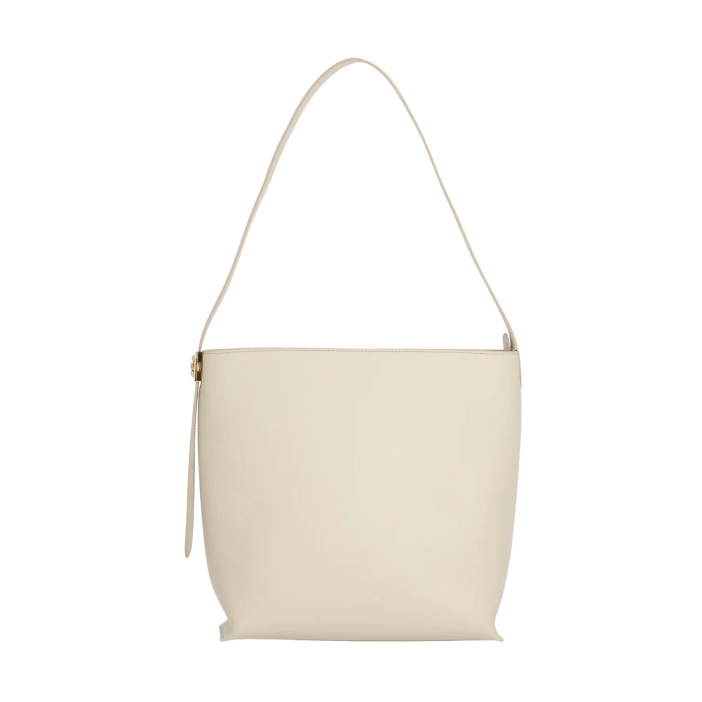 Coccinelle Women's Beige C-Me Lock Medium Shoulder Bag - Shoulder Bags - One Size - Bags