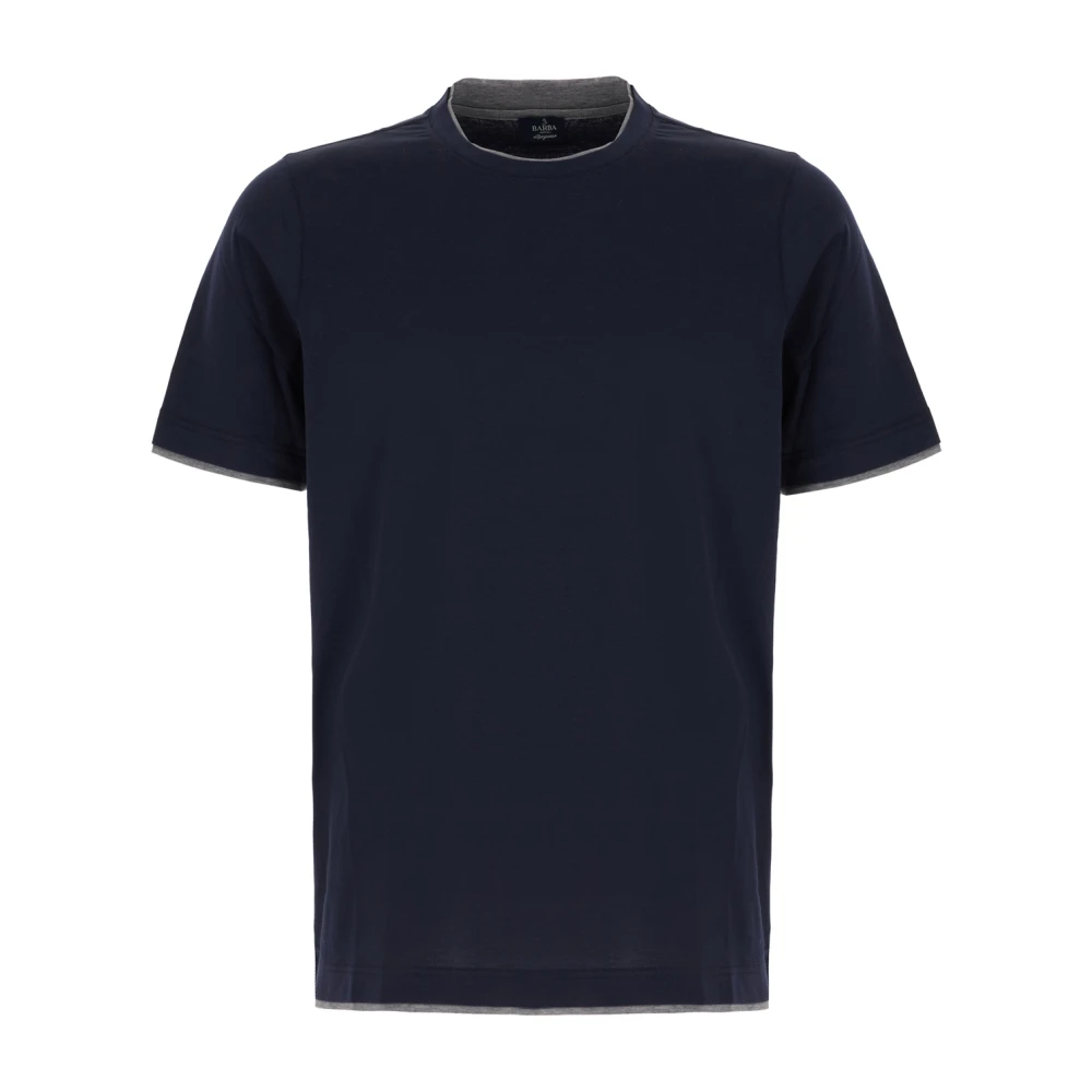 Barba - Tops > T-Shirts - Blue - Barba - Modalova