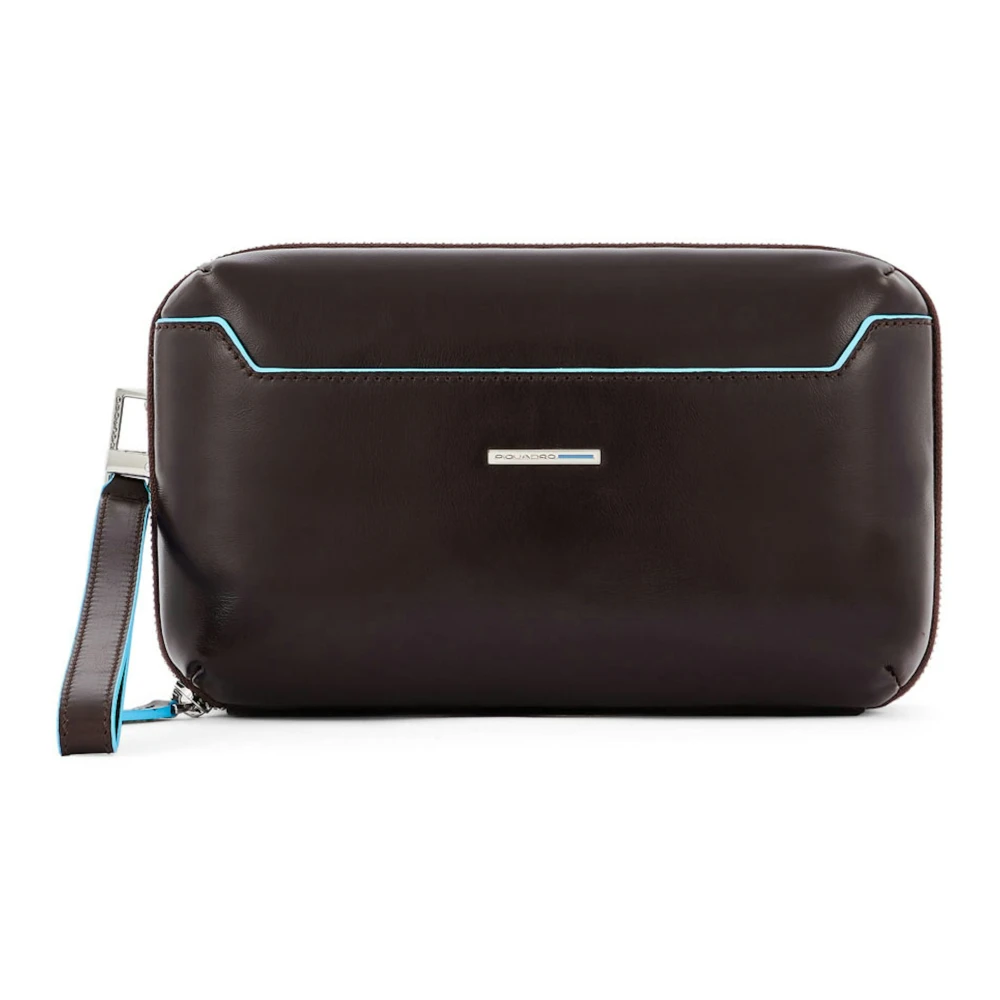 Piquadro Men's Brown Clutch Bag - Bags - One Size - Bags
