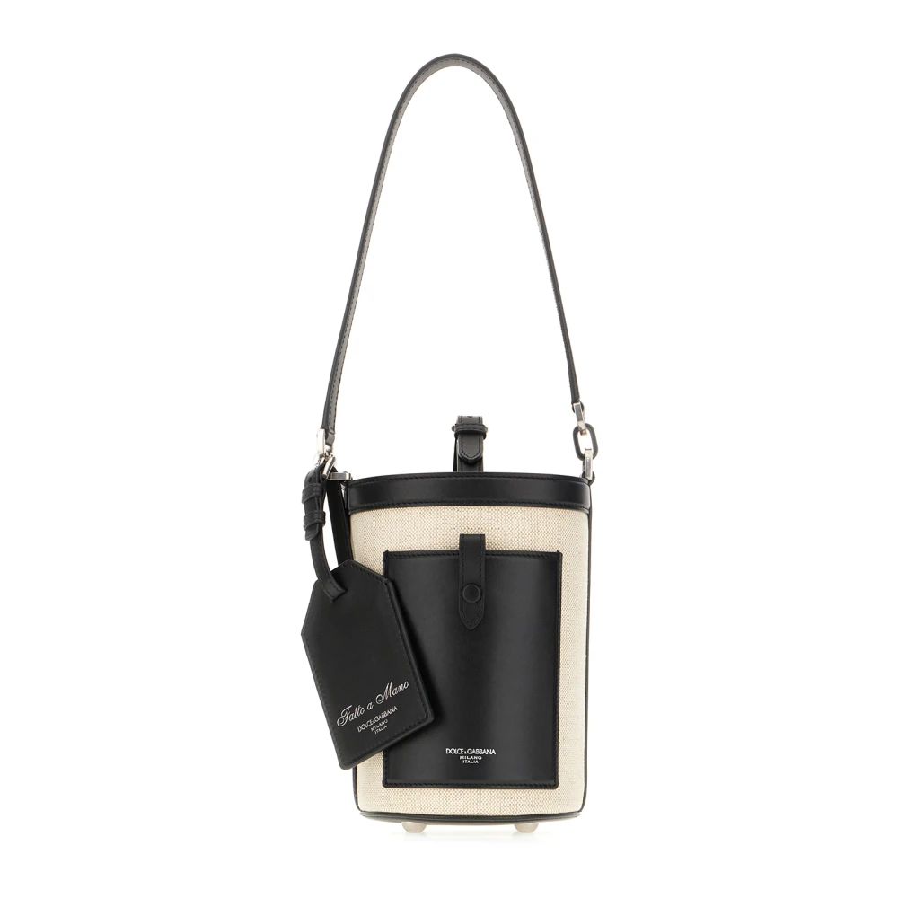Dolce & Gabbana Black Crossbody Bag - Male - Shoulder Bags - One Size - Bags