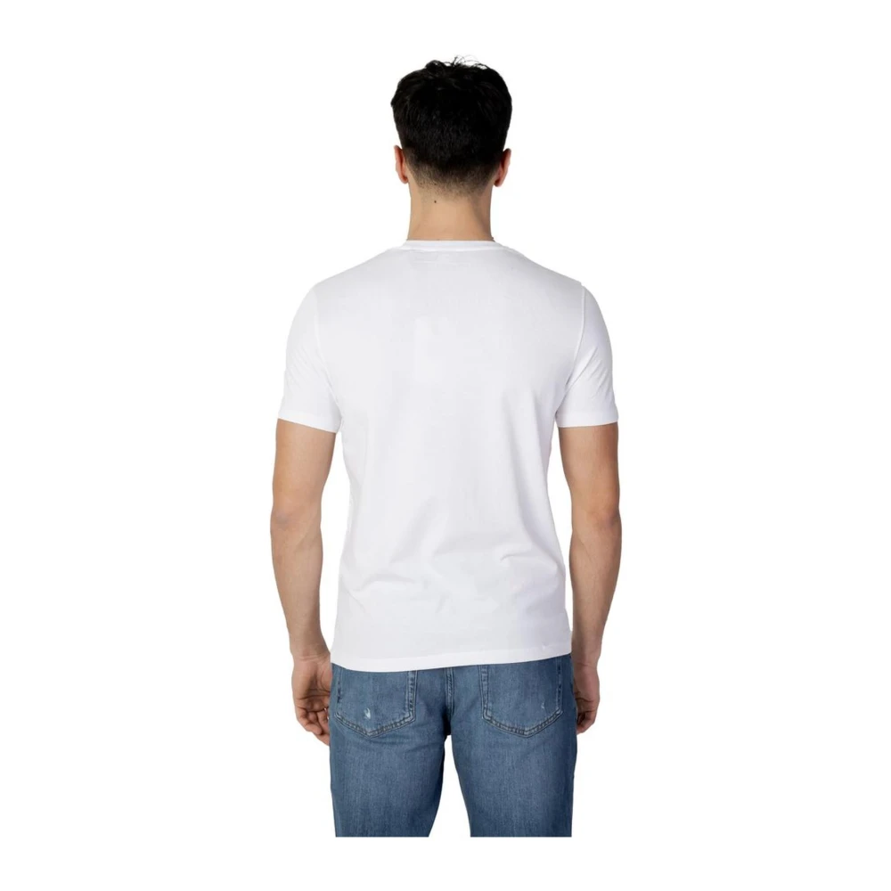 U.s. Polo Assn. Wit Katoenen T-Shirt Klassieke Collectie White Heren