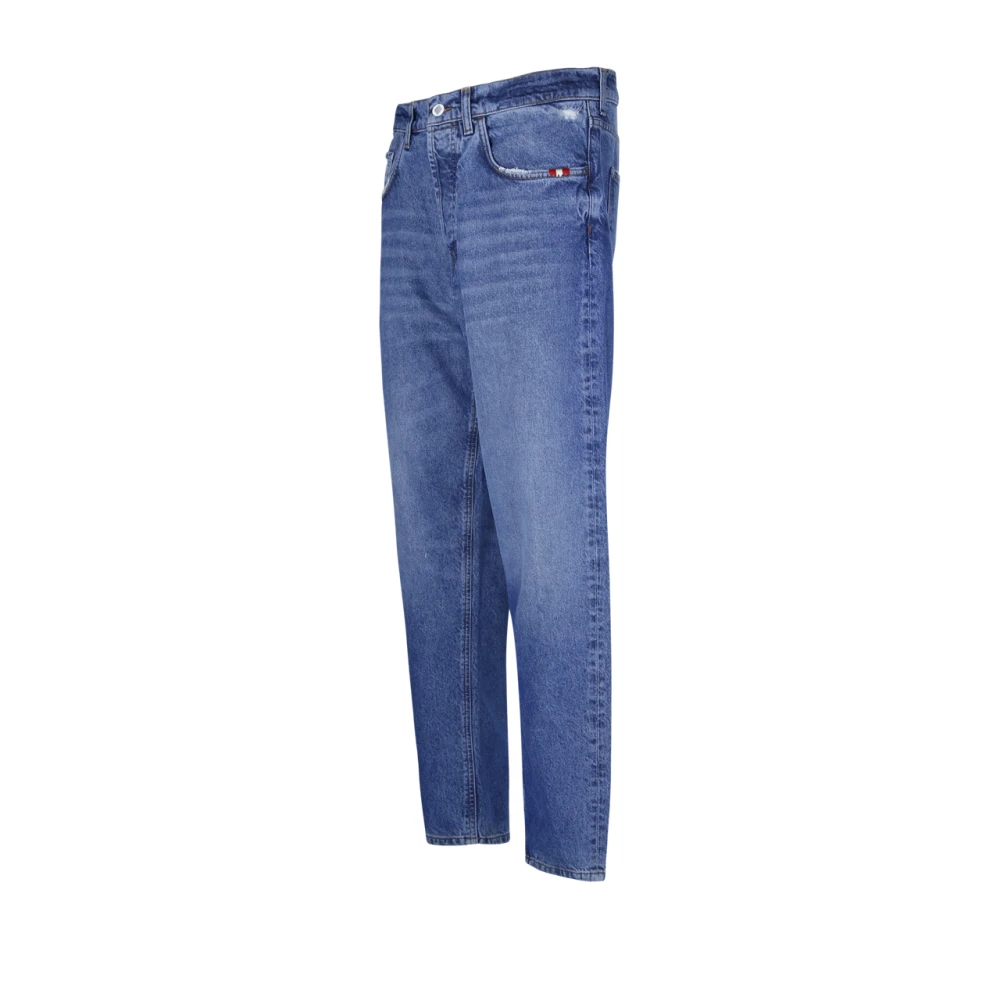 Amish Denim Jeans voor Mannen en Vrouwen Blue Heren