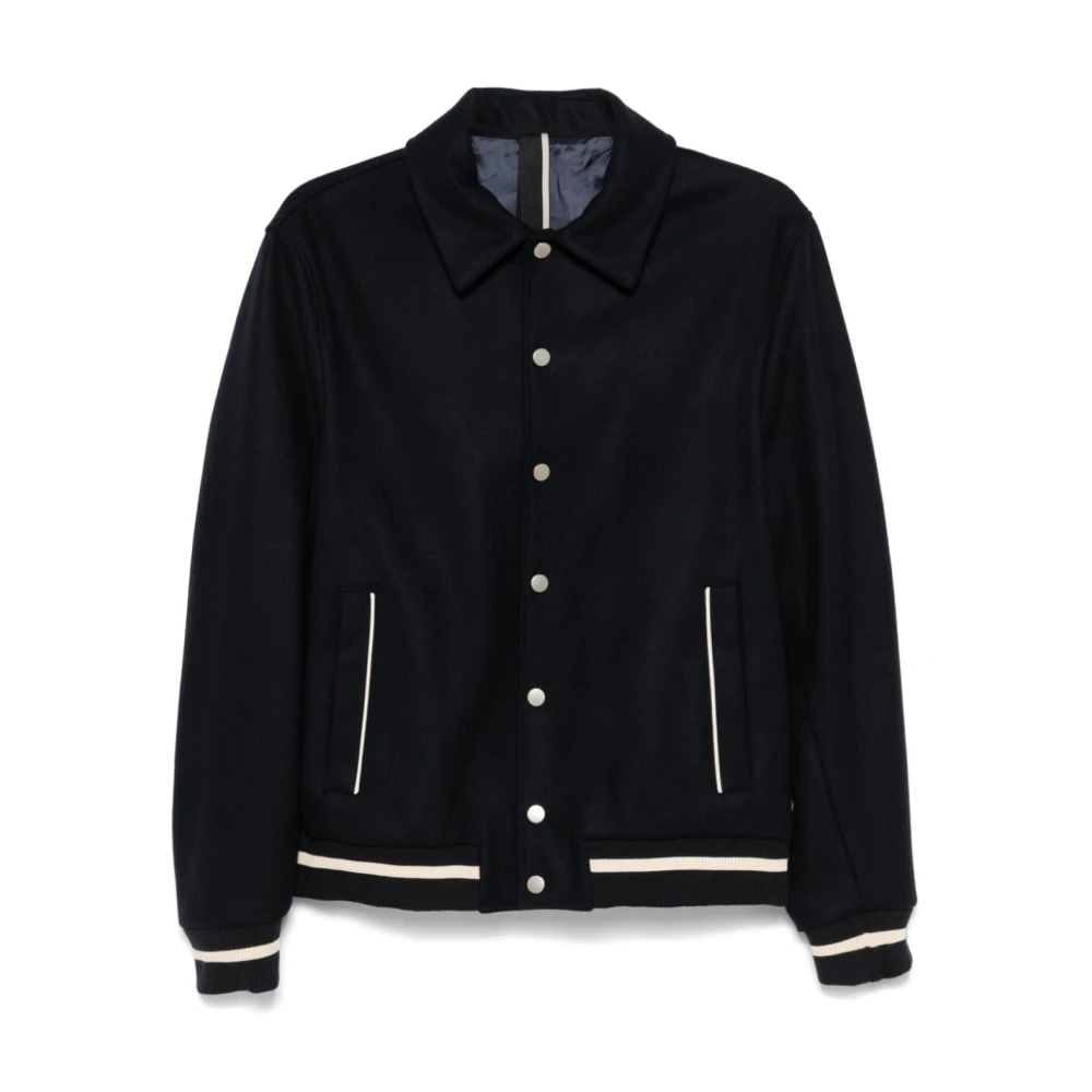 Low Brand Blauwe Winterjassen Blue Heren