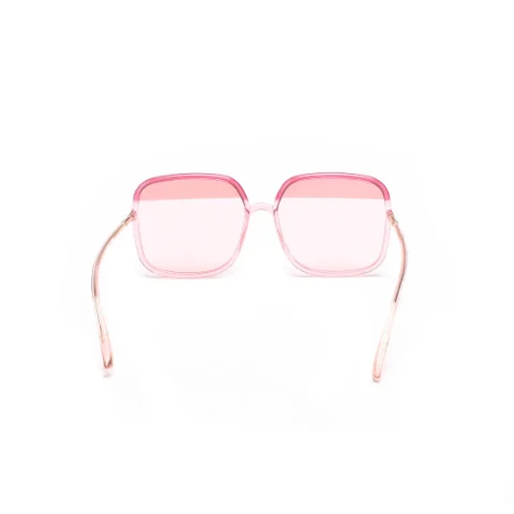 Dior Vintage Pre-owned Plastic sunglasses Pink Dames