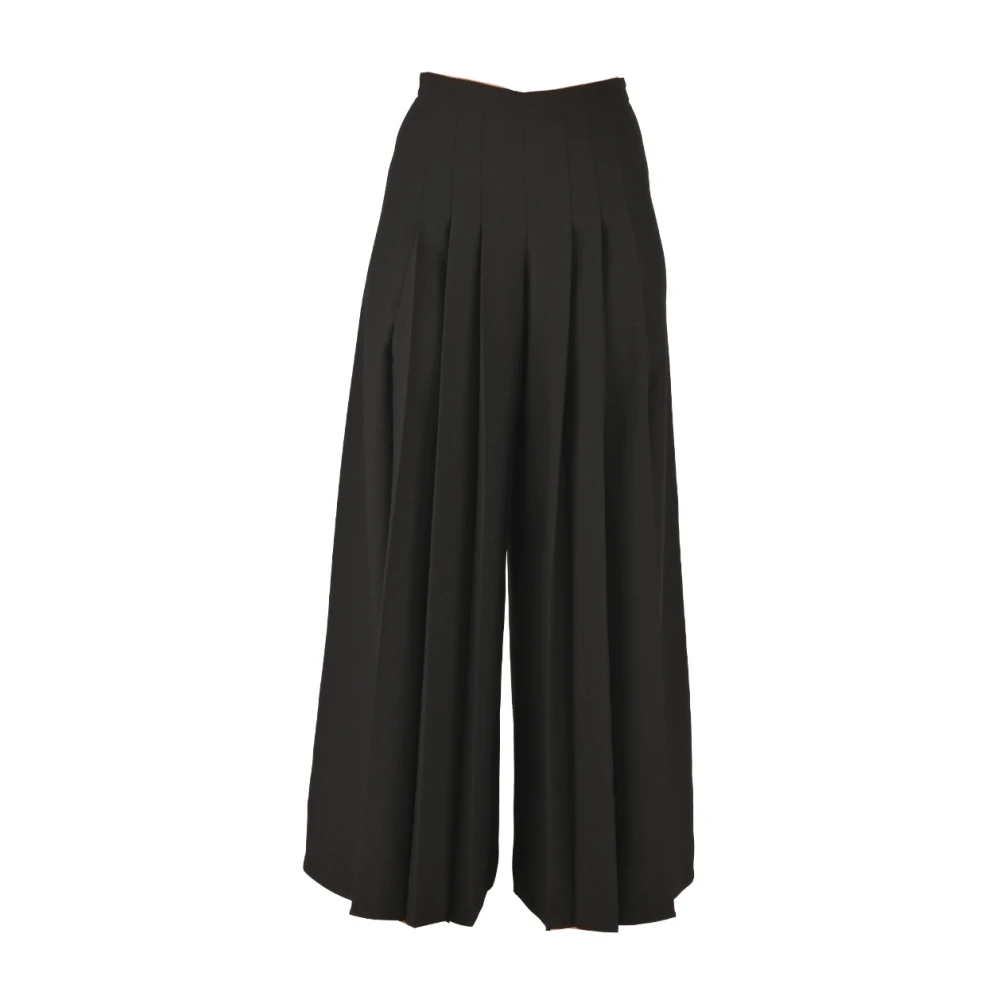 Pennyblack Satin Wide-Leg Pants Black Dames