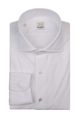 white-spread-collar-button-up-shirt