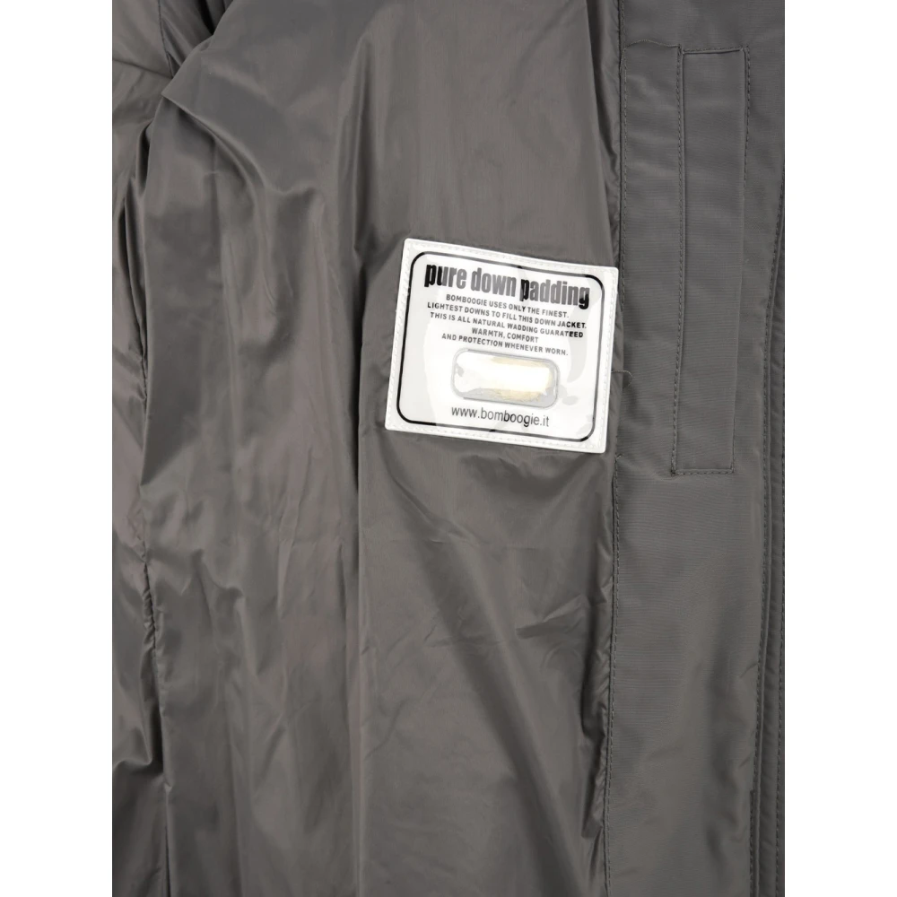 BomBoogie Stijlvolle Damesjassen in Grijs Mist Gray Dames
