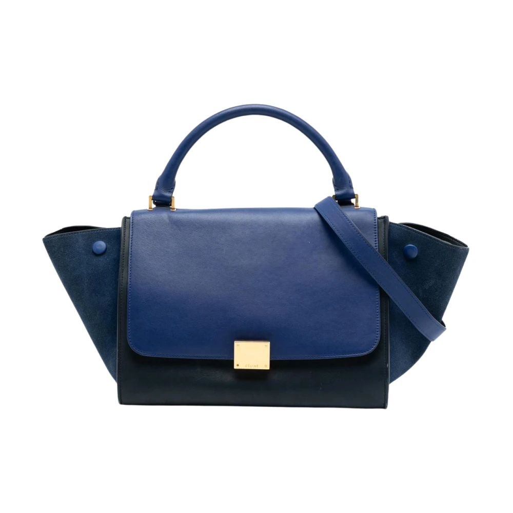 Celine Vintage Women's Pre-Owned Structured Top Handle Bag