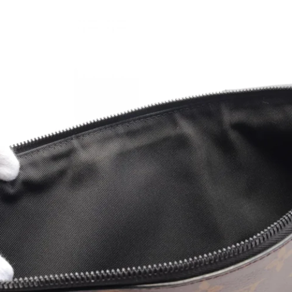 Louis Vuitton Vintage Pre-owned Canvas louis-vuitton-bags Black Heren
