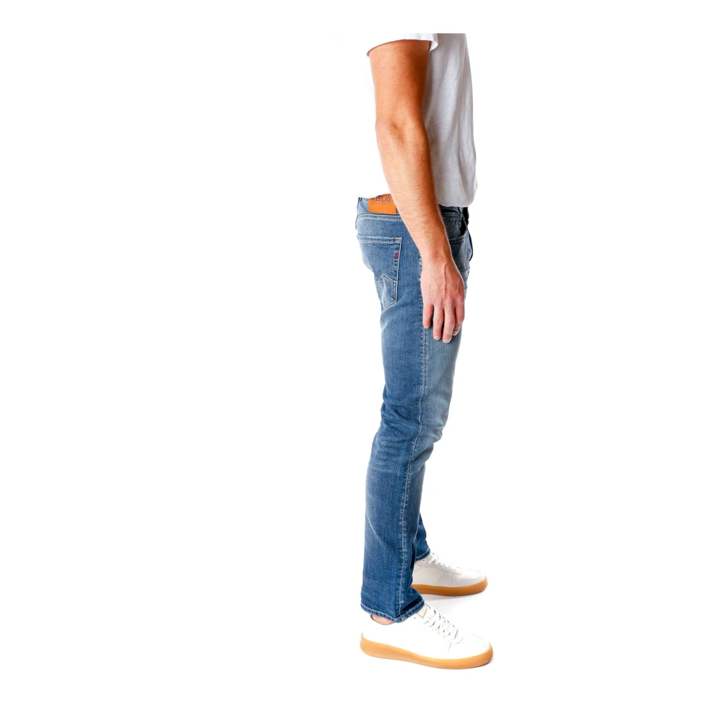 Replay Rocco Straight Fit Jeans Blue Heren