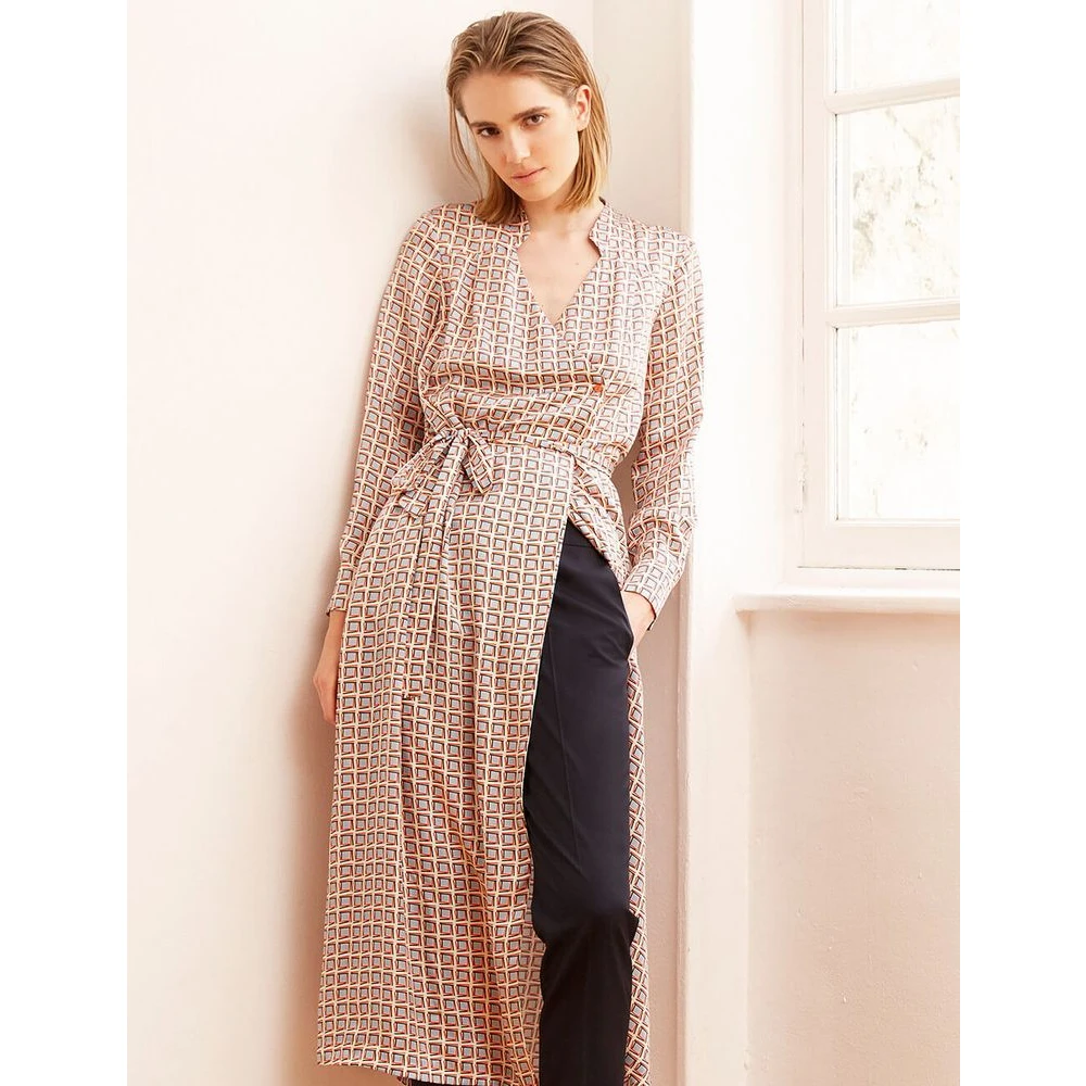 Ines De La Fressange Paris Jodie brest print jurk Multicolor Dames