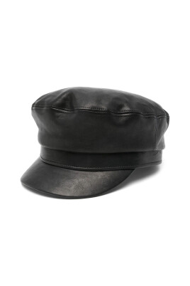 black-stud-embellished-flat-peak-cap