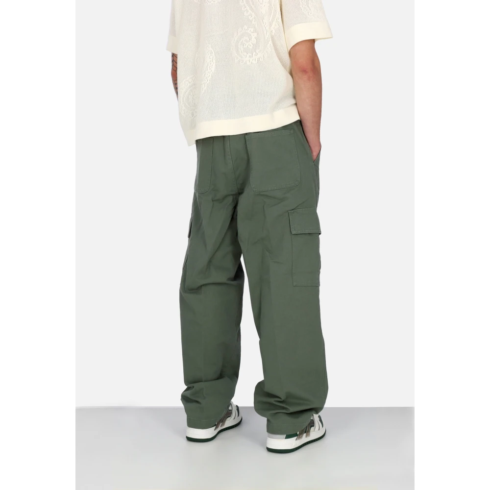 Obey Baggy Twill Cargo Broek Laurierkrans Green Heren