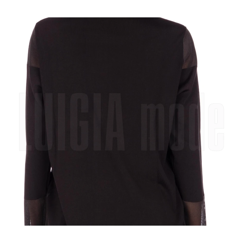 Marina Rinaldi Stijlvolle Gebreide Top Black Dames