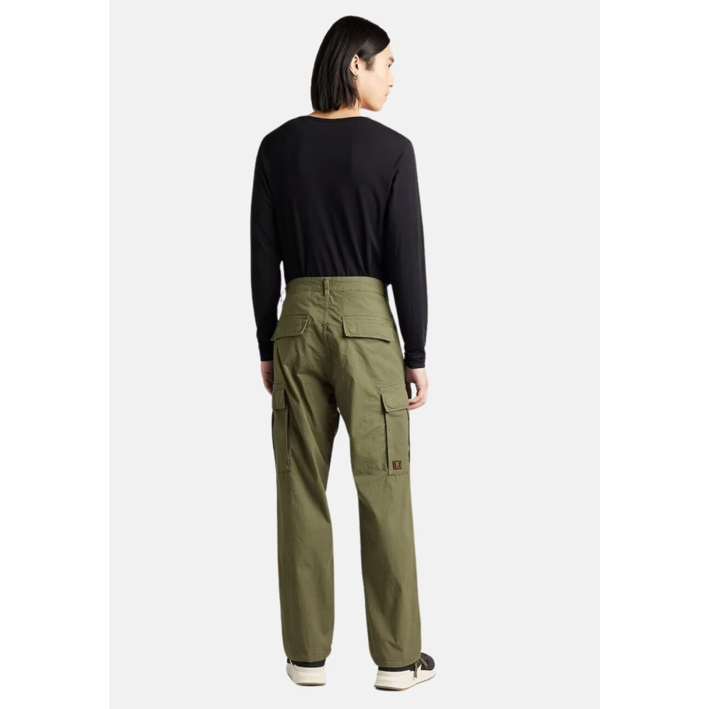 Only & Sons Casual Straight Broek Green Heren