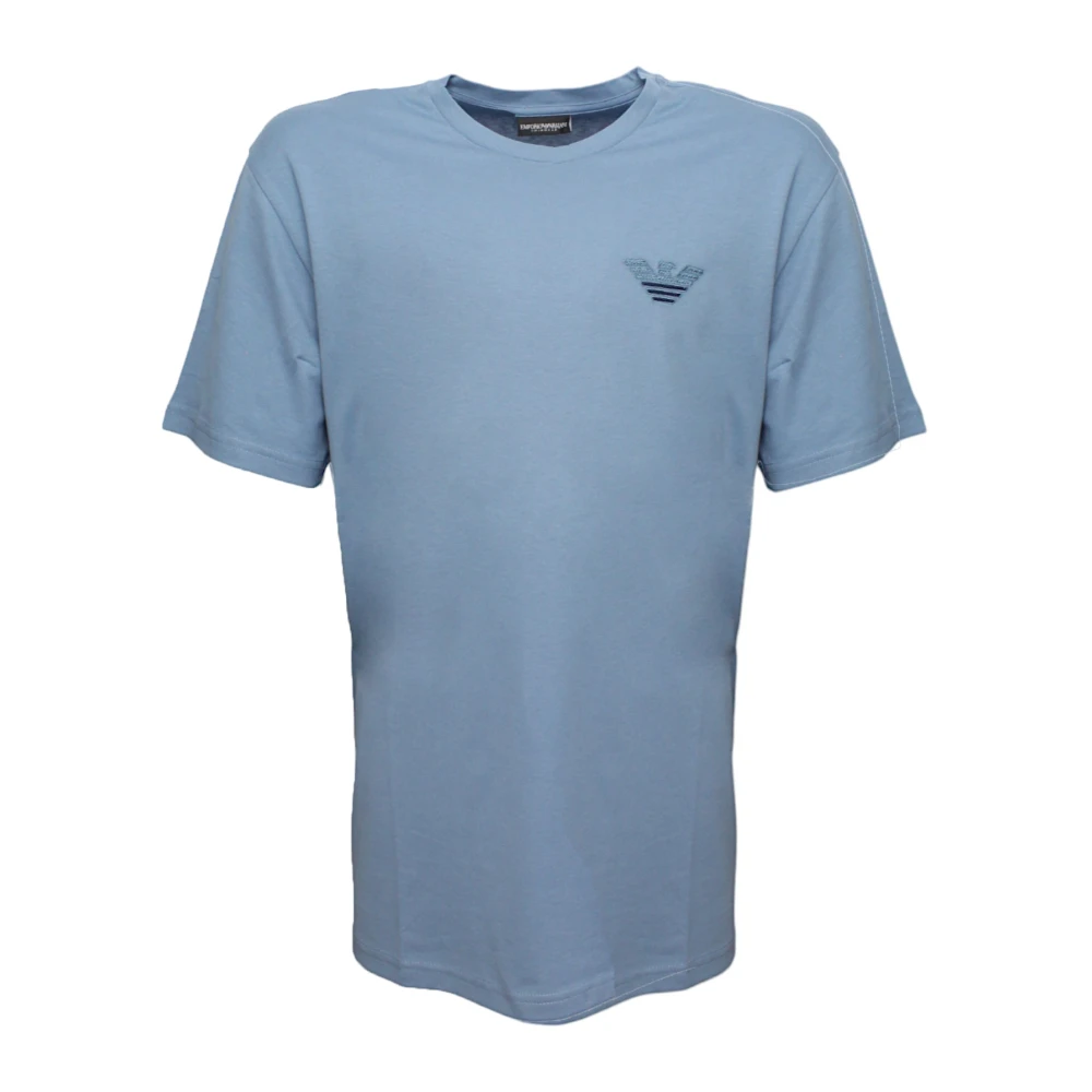 Emporio Armani Uomo Blu Top,, New, Medio
