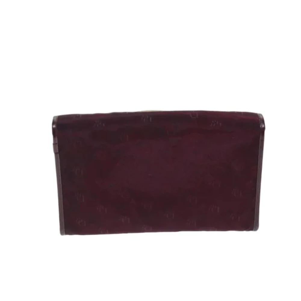 Dior Vintage Pre-owned Nylon dior-bags Red Dames