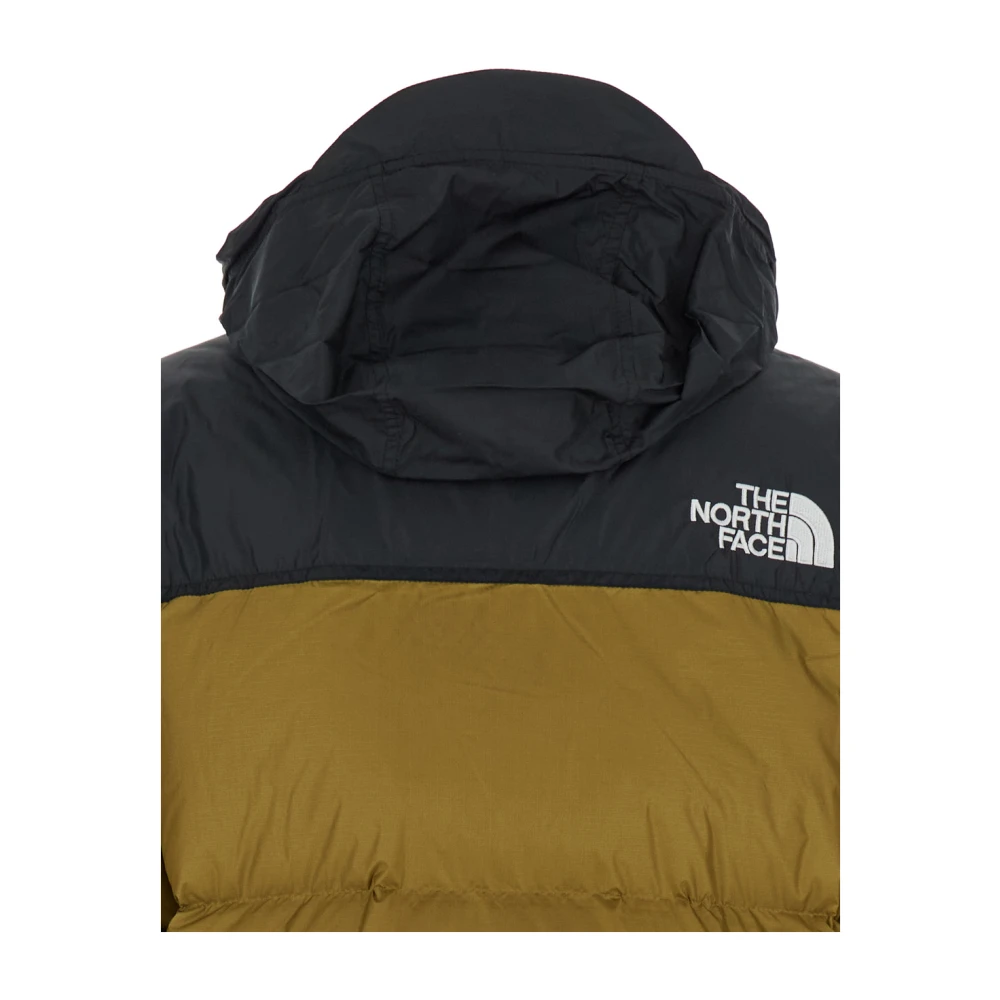 The North Face Retro Nuptse Groene Jassen Green Heren
