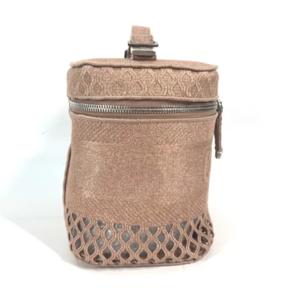 Dior Vintage Pre-owned Fabric dior-bags Pink Dames