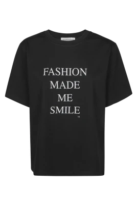 Slogan Tee - Fashion Made Me Smile
