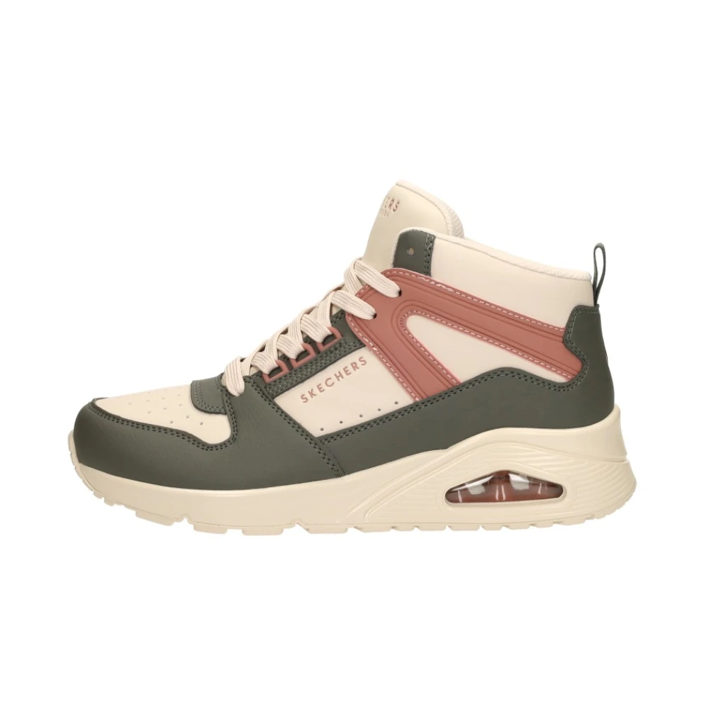 Skechers Uno High Regards Dames Schoenen Veelkleurig Multicolor