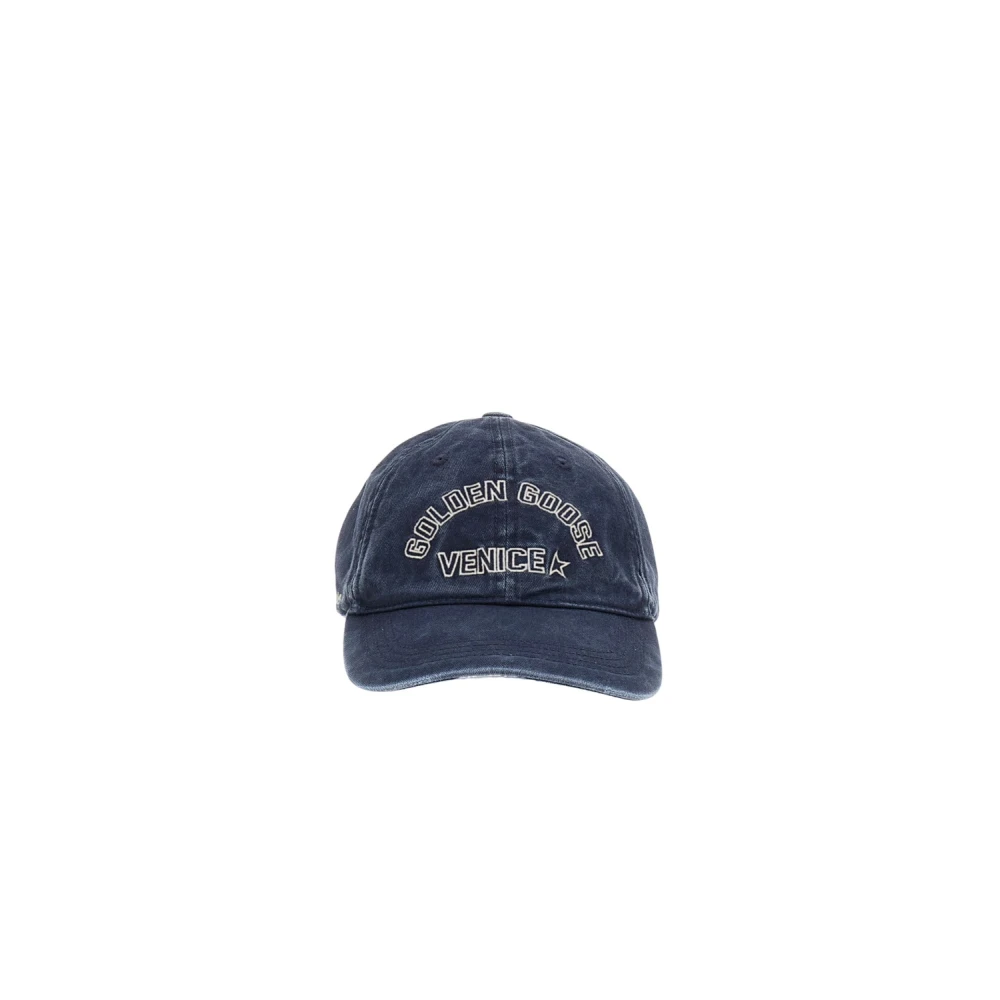 Golden Goose Unisex Blauw Accessoires One Size, Caps