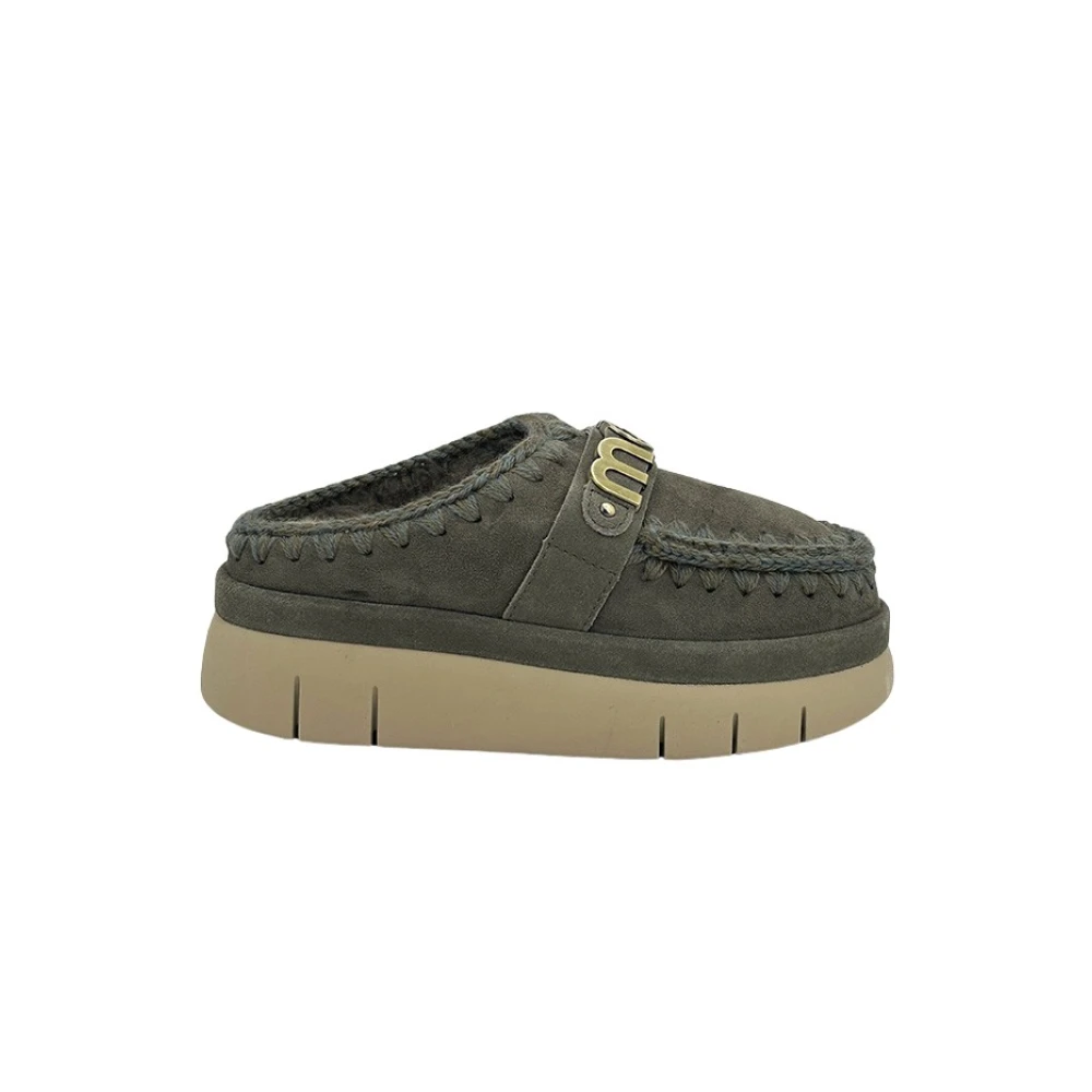 Mou Green Bounce Clog - Female - Mules - 6 Uk - Shoes