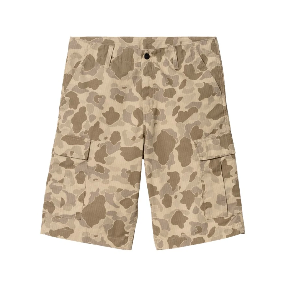 Carhartt Wip Men's Beige Durable Cargo Shorts - Casual Shorts - W29 - Shorts