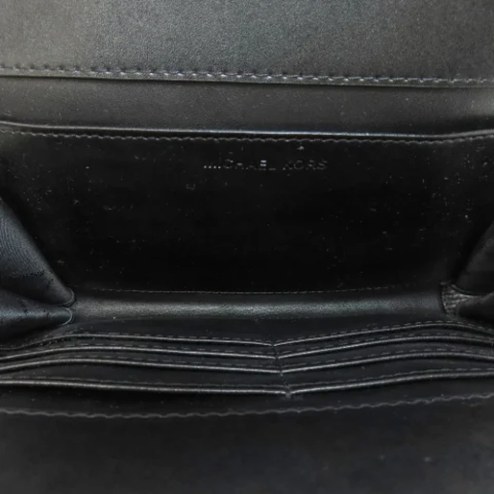 Michael Kors Pre-owned Leather shoulder-bags Black Dames