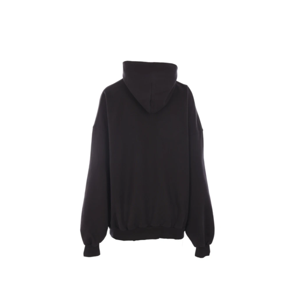 Balenciaga Vintage Zwarte Hoodie met Beverly Hills Logo Black Dames