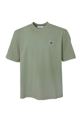 ribbet-rund-hals-t-shirt