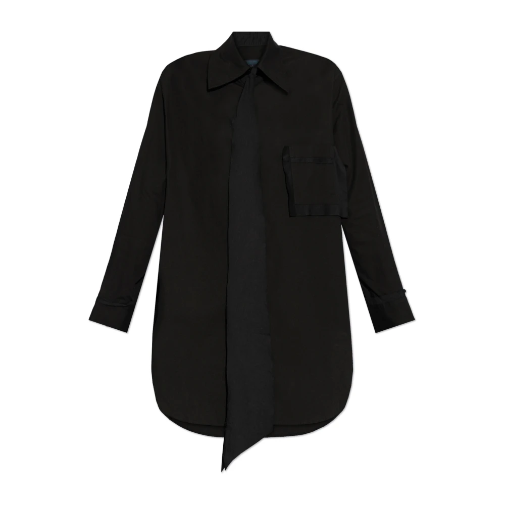 Y-3 oversize skjorta Black, Dam