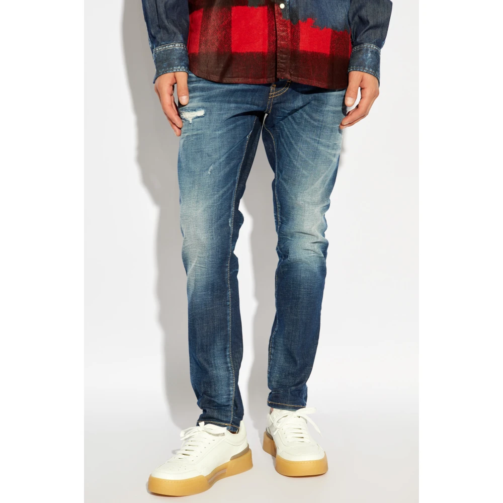 Dsquared2 Skater Jeans Blue Heren