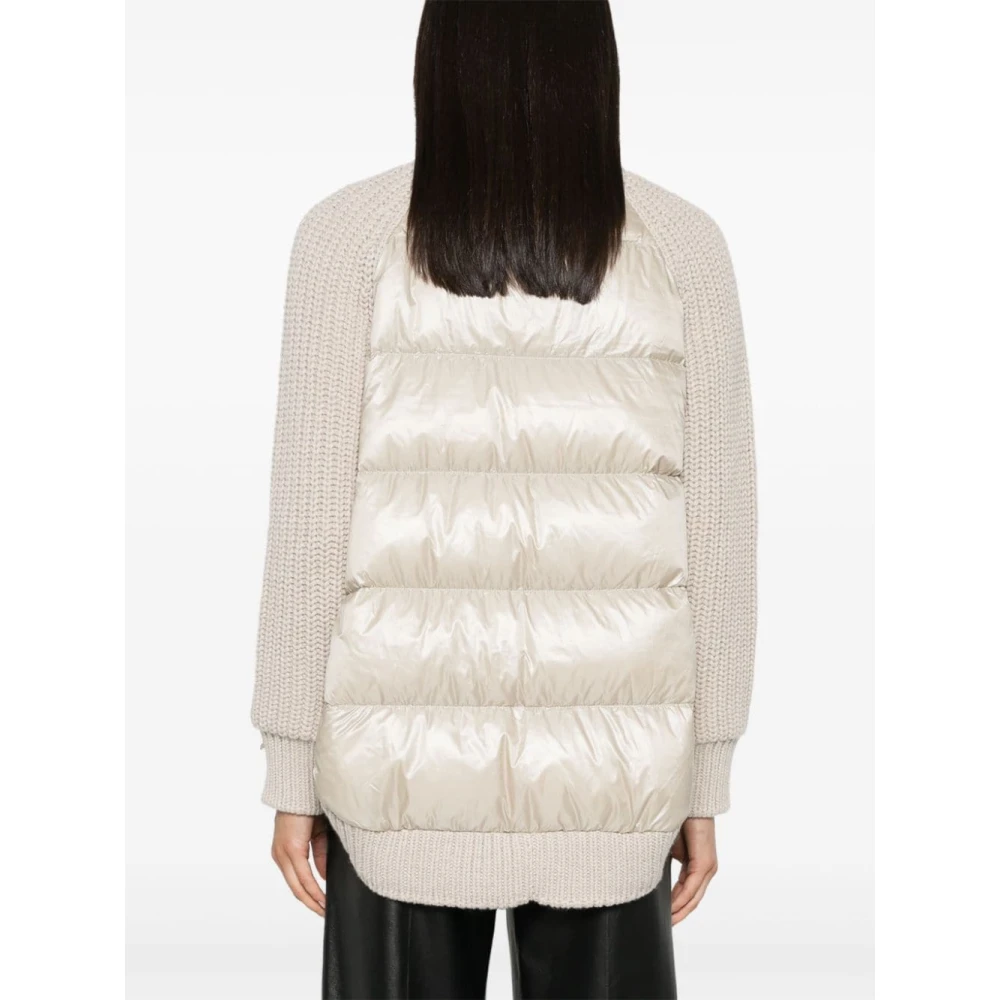Herno Winterjassen Chantilly Stijl Beige Dames