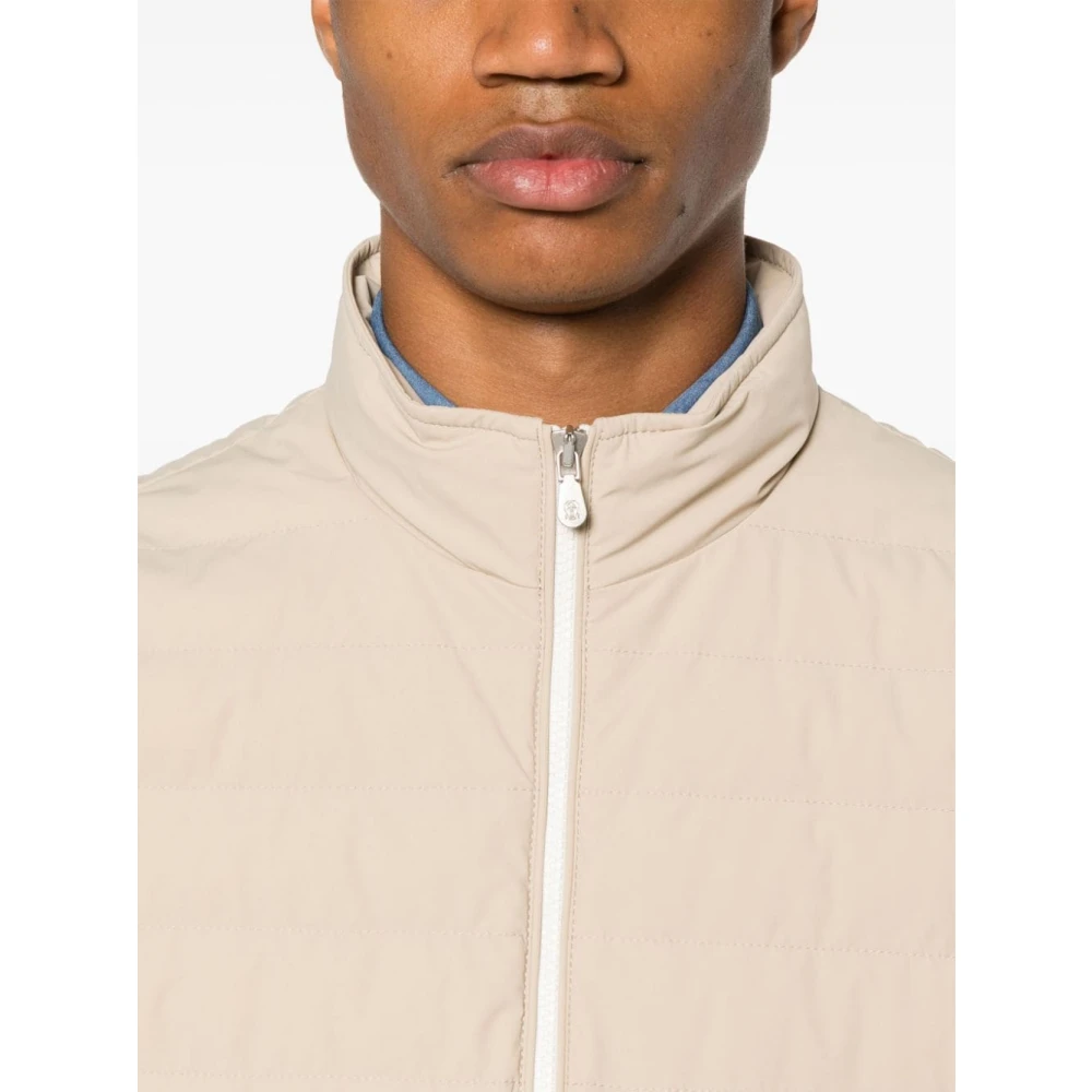 BRUNELLO CUCINELLI Stijlvolle Jassen Collectie Beige Heren