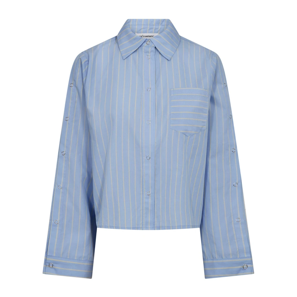 Co'couture Women's Blue Shirts - Shirts - S - Blouses & Shirts