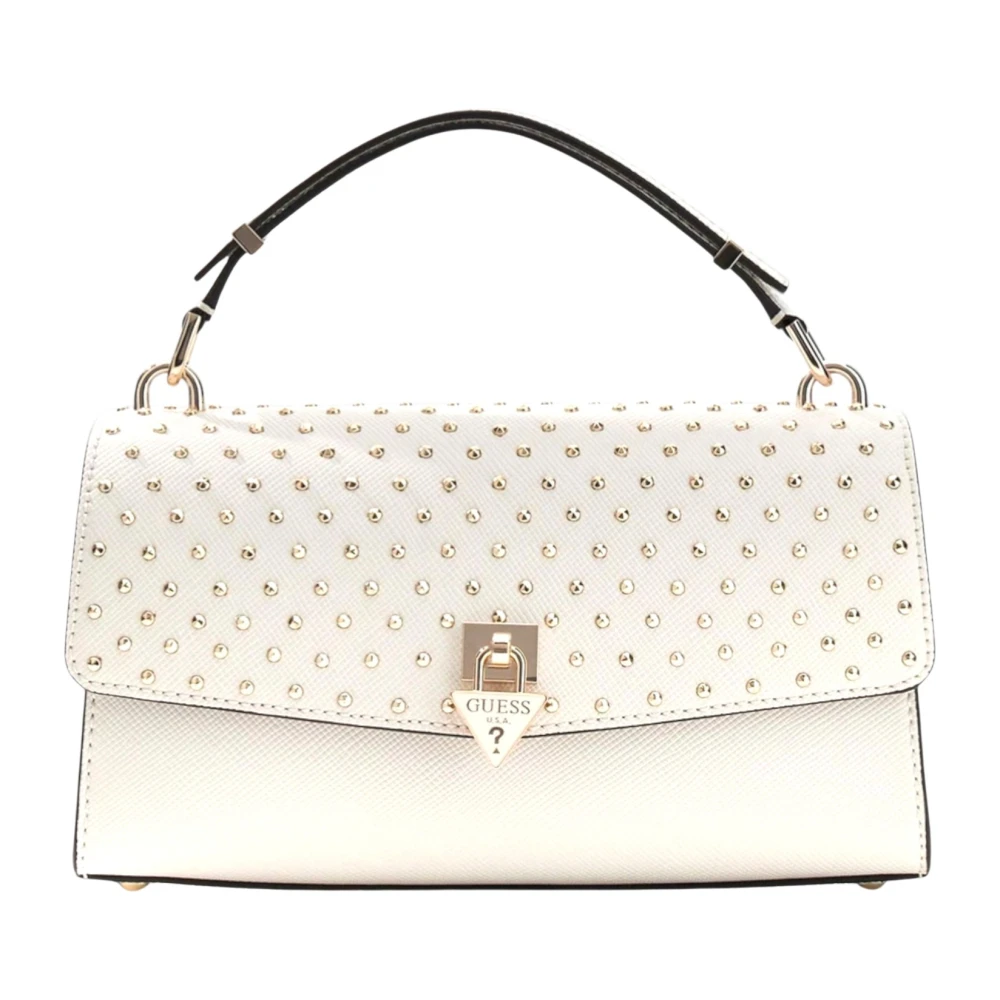 Guess Women's White Handbags, One Size, Patsie Handbag