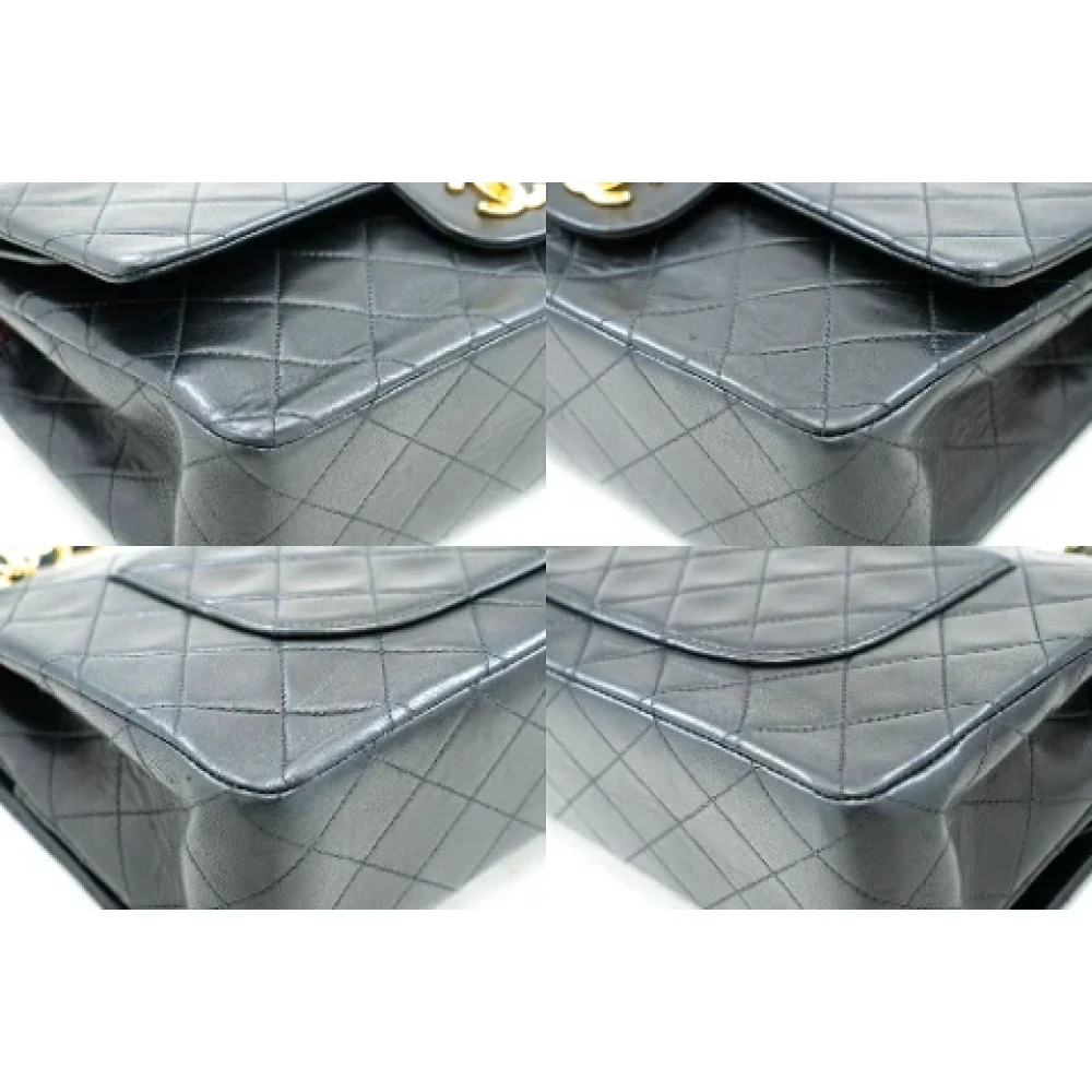 Chanel Vintage Pre-owned Leather chanel-bags Black Dames