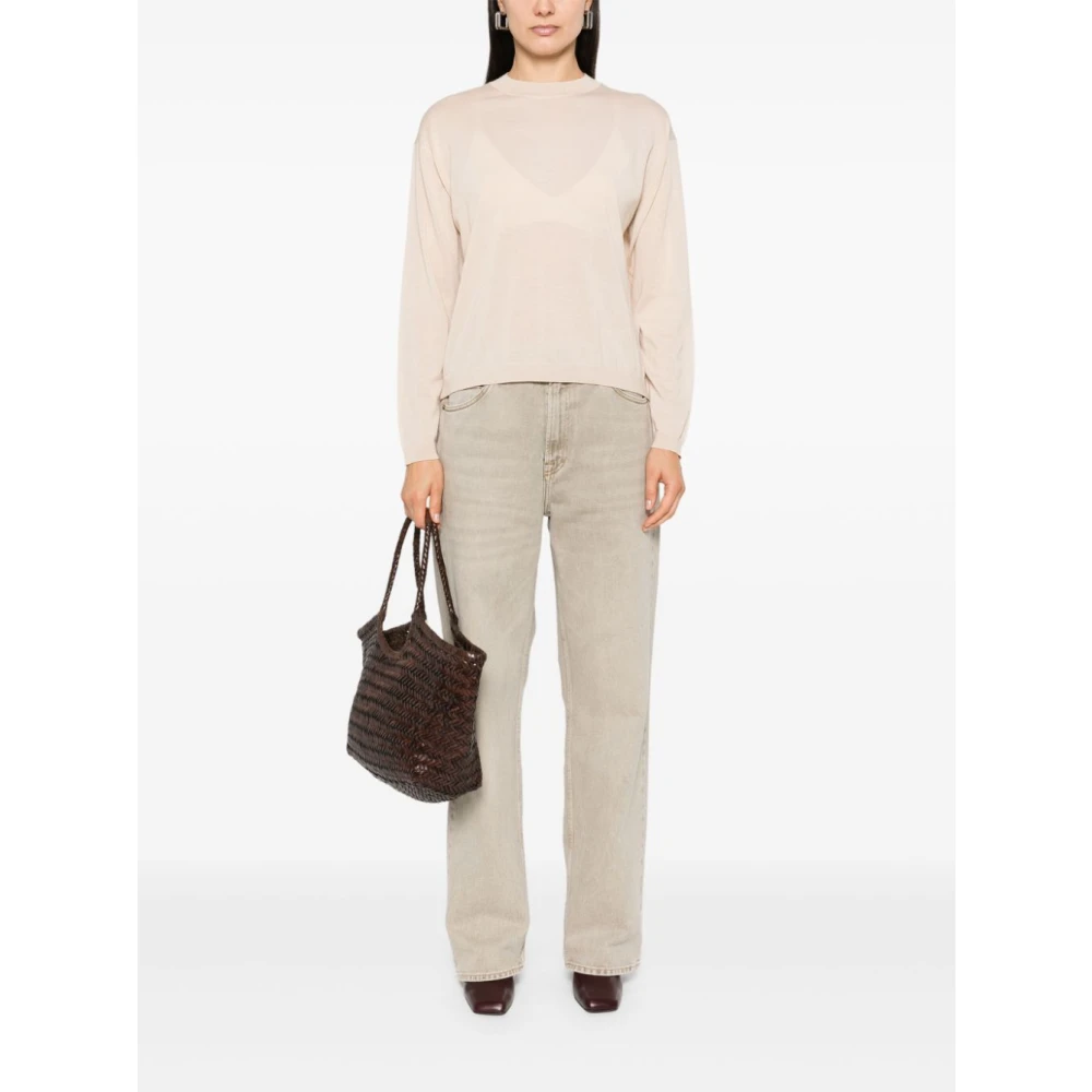 Semicouture Maan Alejandra Stijlvolle Modedress Beige Dames