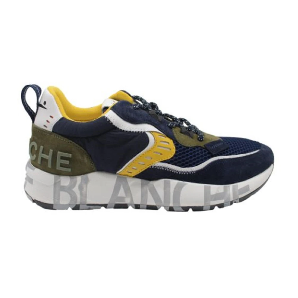 Voile Blanche Stijlvolle Blauwe Veterschoenen voor Heren Heren Schoenen