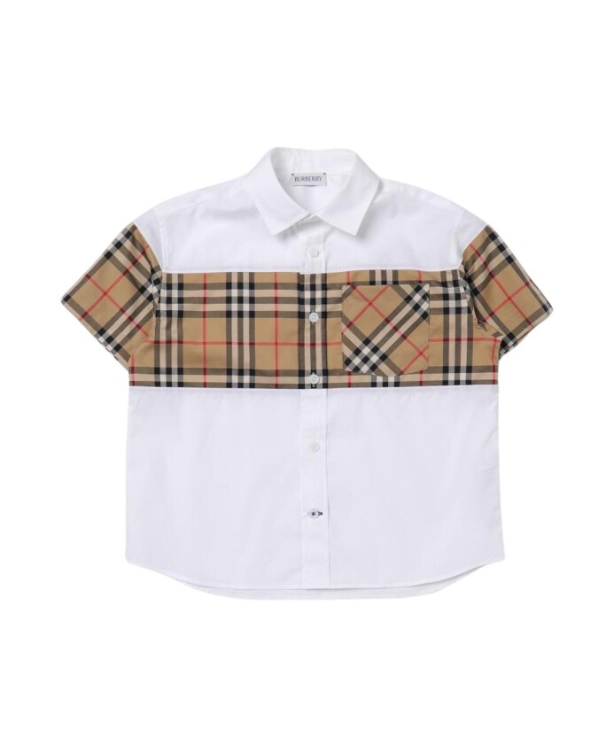chemise-a-carreaux-a-manches-courtes