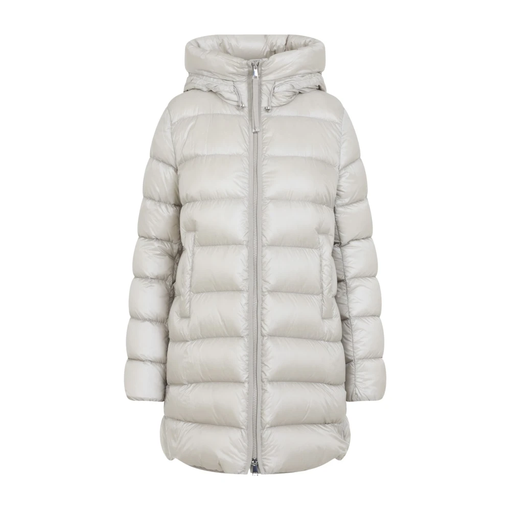 Moncler , Down Coats, Female, Beige, Xl, Suyenne Long Parka