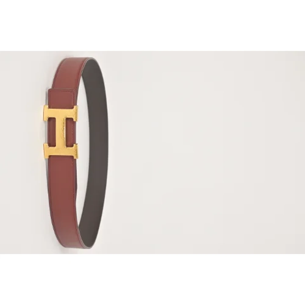 Hermès Vintage Pre-owned Leather belts Brown Heren