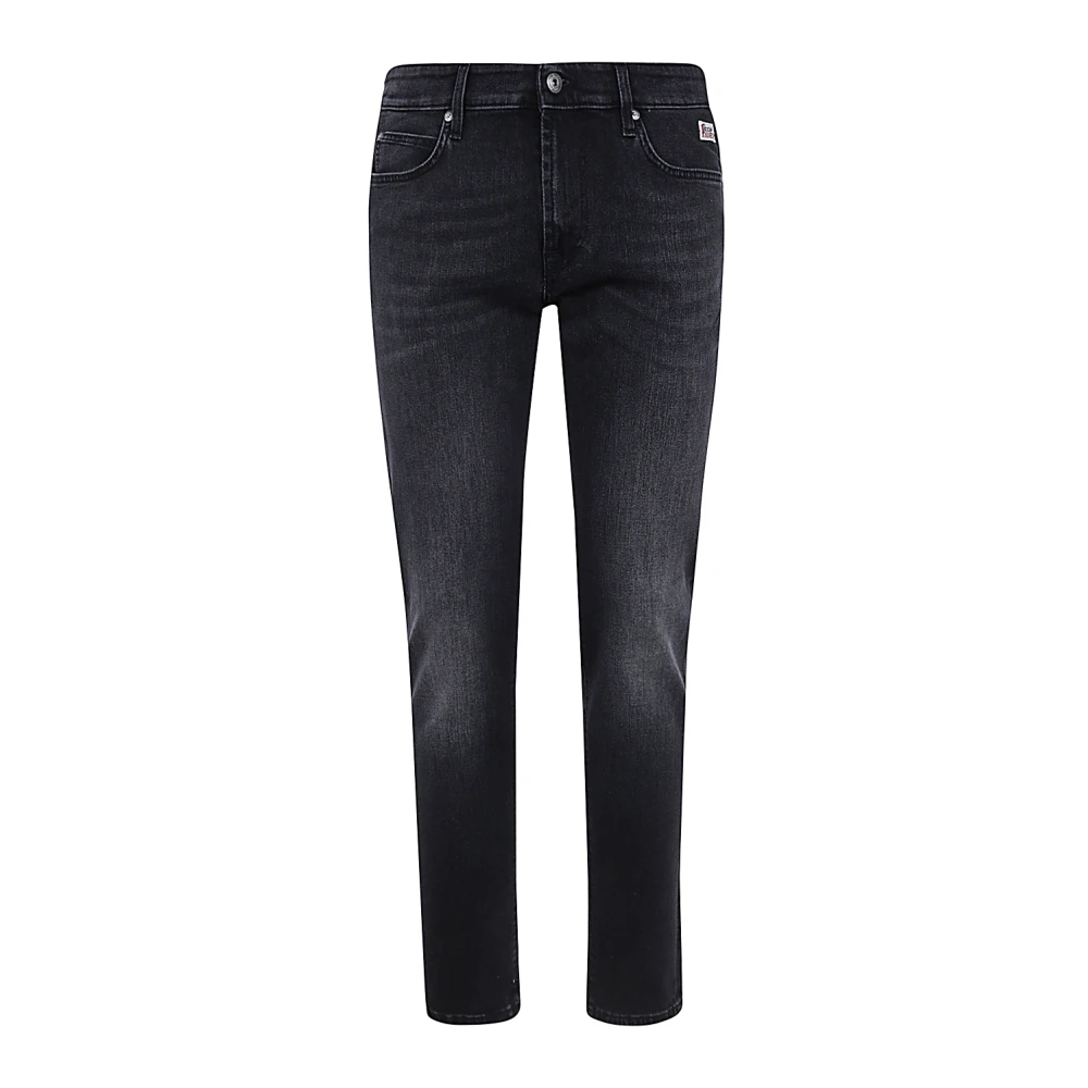 Roy Roger's Zwarte Denim Jeans voor Mannen Black Heren