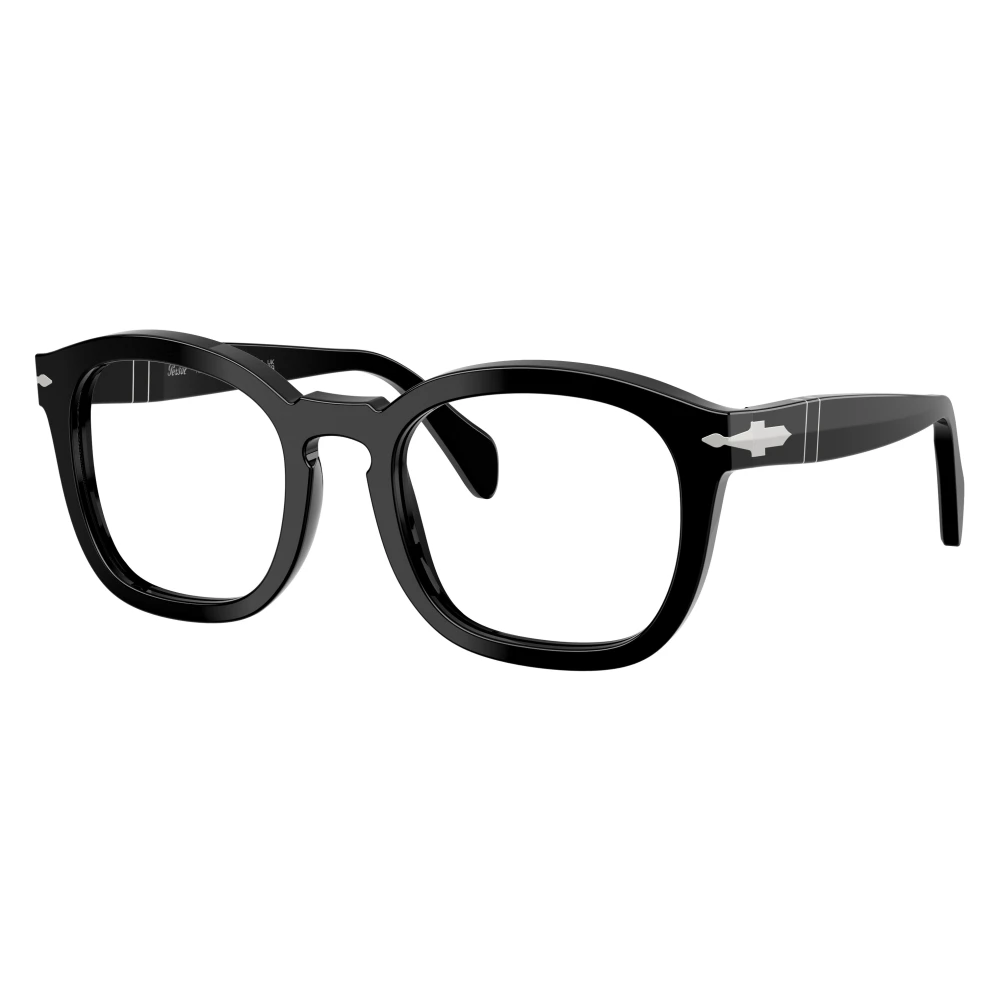 Persol Unisex Black Optical Frame - Glasses - 52 Mm - Accessories