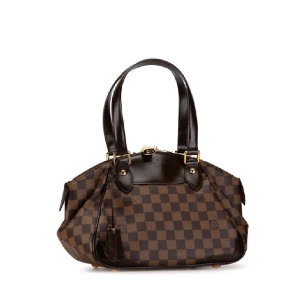 Louis Vuitton Vintage Pre-owned Plastic louis-vuitton-bags Brown Dames