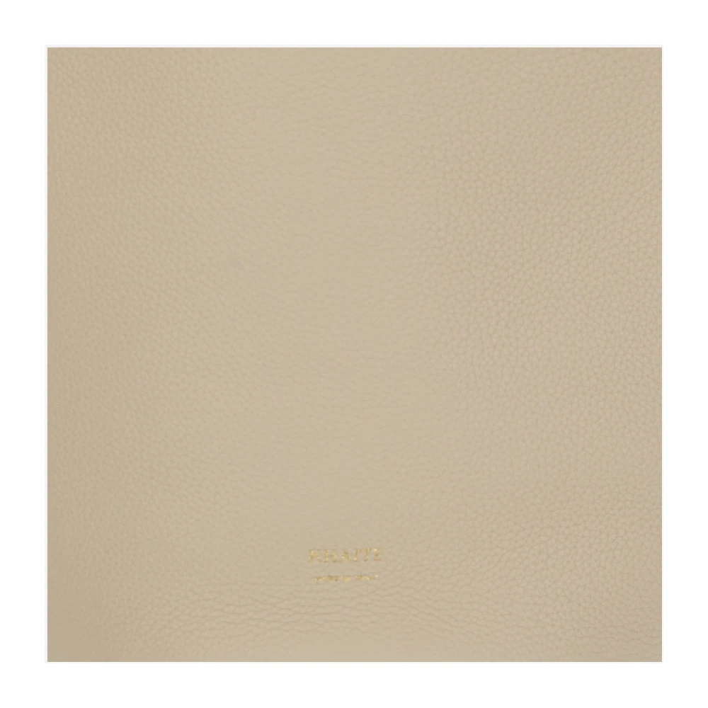 Khaite Leren Kikker Sluiting Tas Ivoor Beige Dames