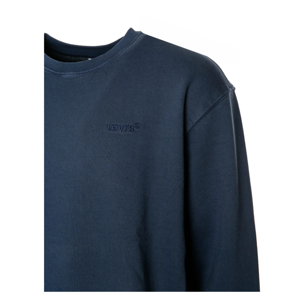 Levi's Authentieke Crew Sweatshirt Blue Heren