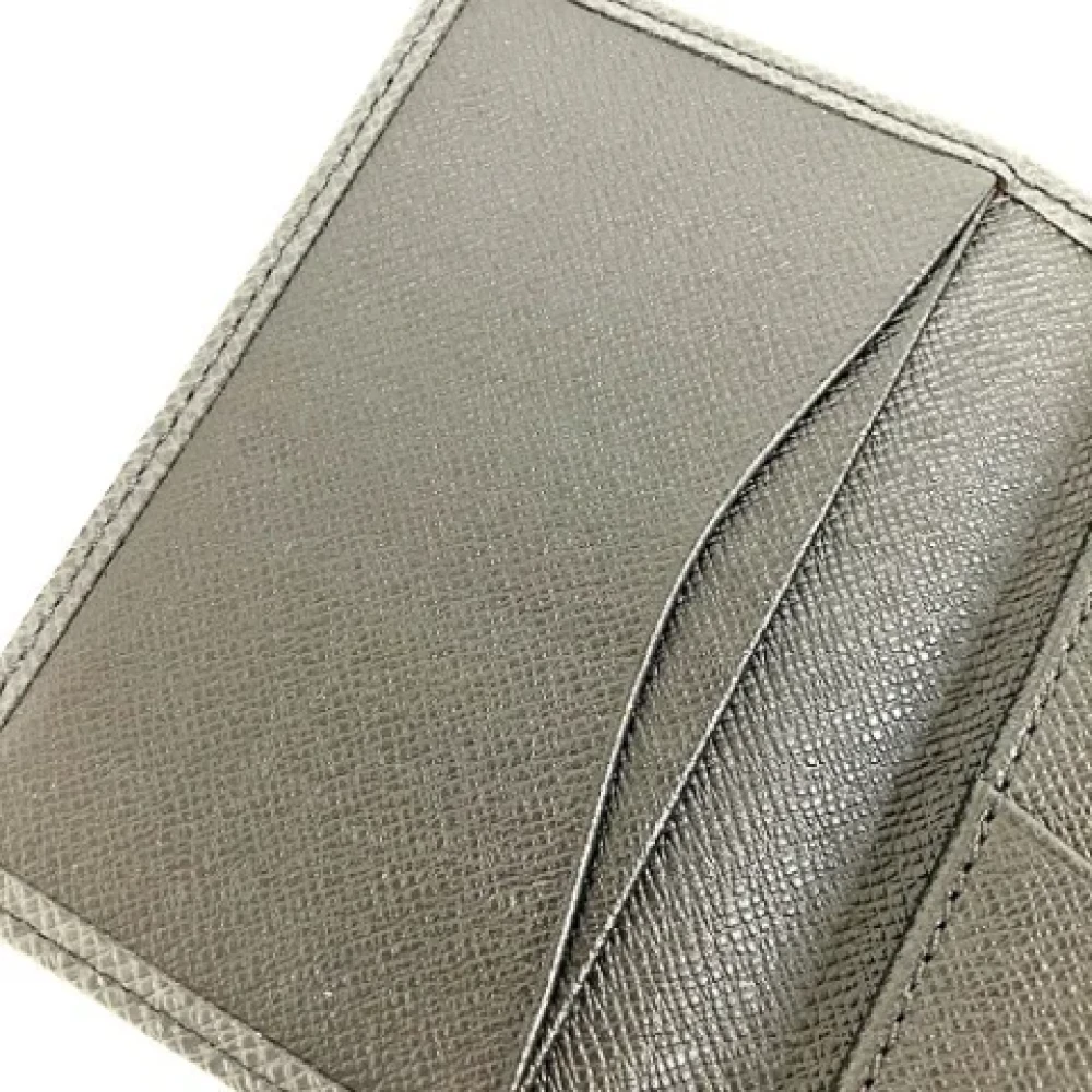Louis Vuitton Vintage Pre-owned Leather wallets Black Heren